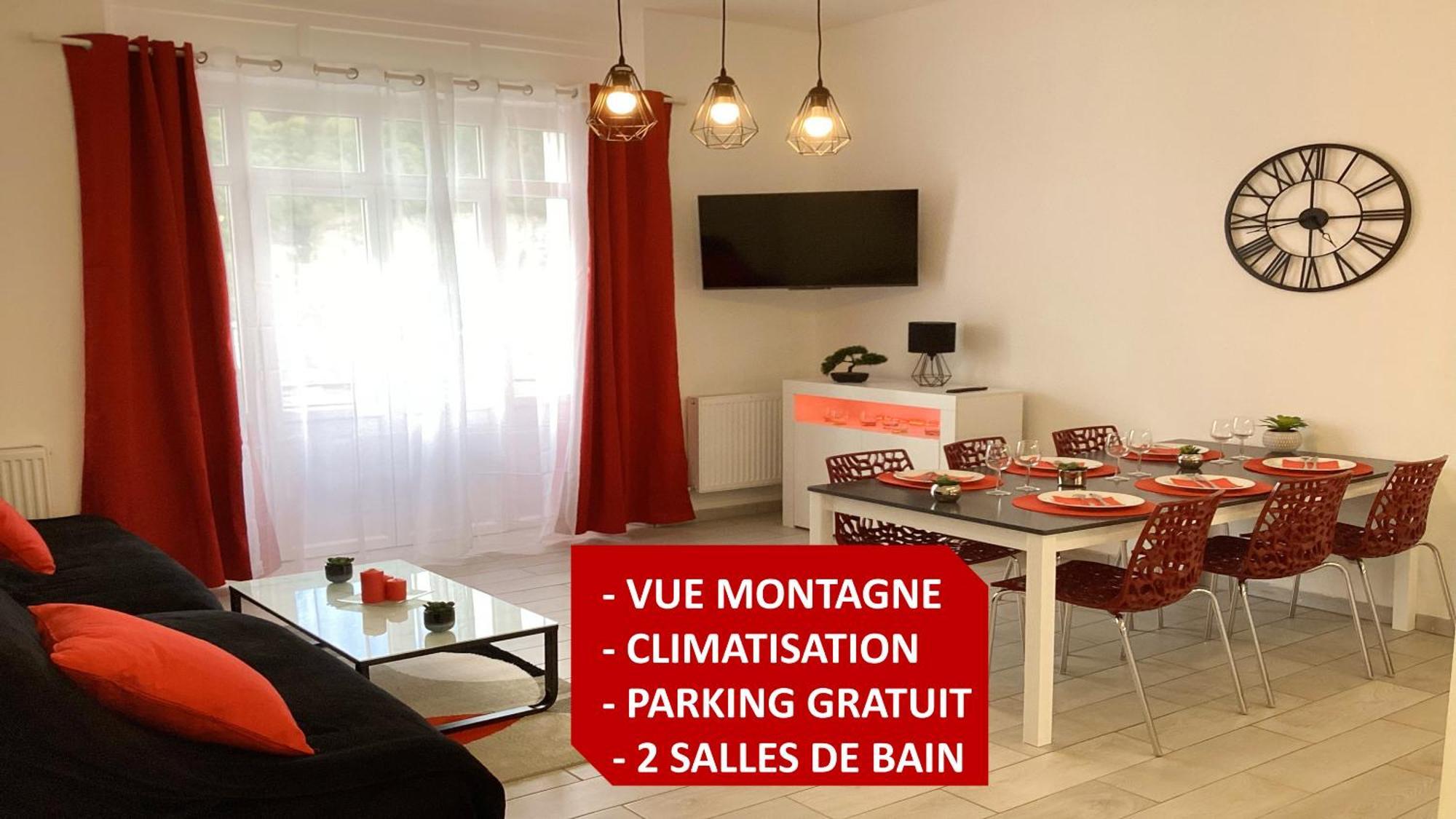Appartement Stella 95 M2 Climatise Parking Proche Sanctuaires Lourdes Eksteriør bilde